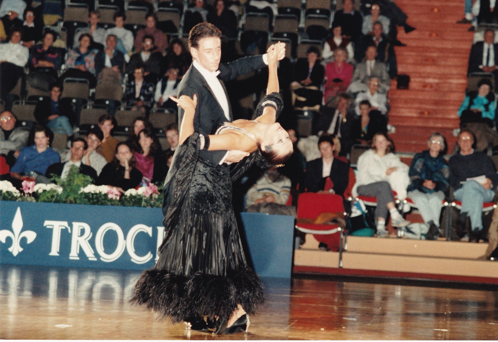 Peter and Rachell competing in Ballroom in Munich