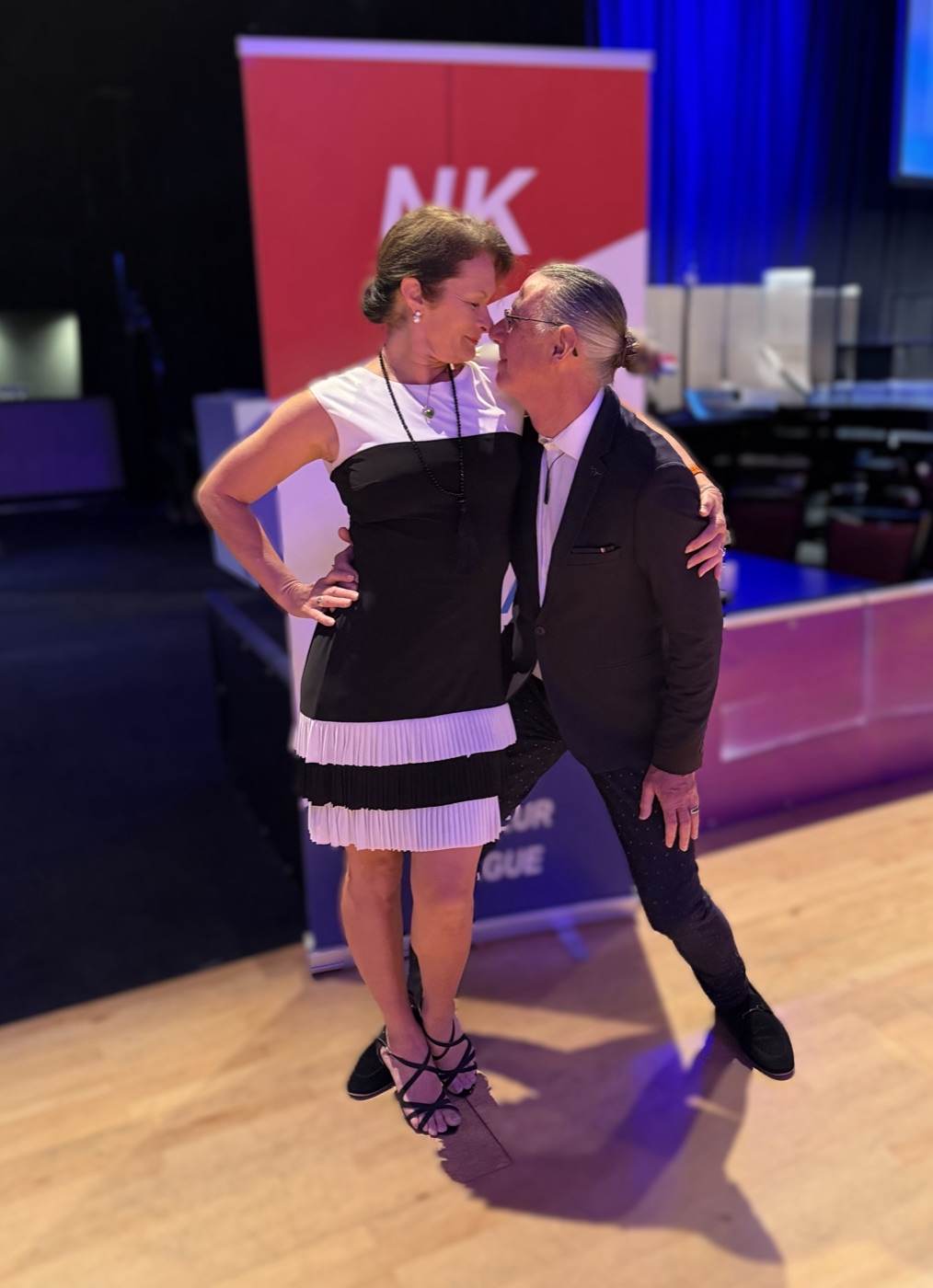 Peter and Rachell at the Dutch national championships in Assen